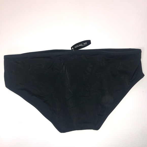 NWT Adore Me Bikini Bottoms woman’s Black Size Small - Picture 2 of 8